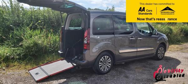 Peugeot Partner 1.6 Tepee Wheelchair Access